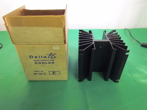 Delta Semiconductor Cooler Model WN-1541-6, Black Anodized Aluminum Heatsink