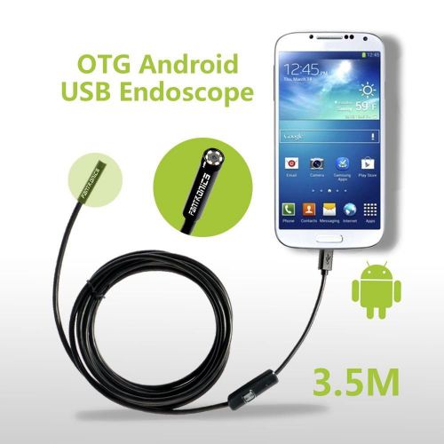 Fantronics 7mm android endoscope otg micro usb endoscope waterproof borescope... for sale