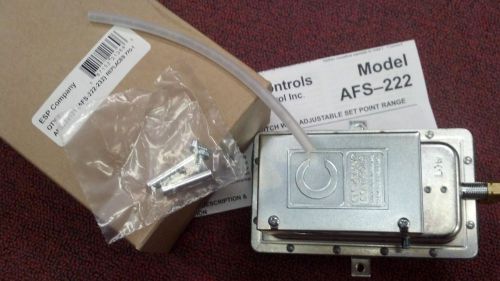 Air pressure sensing switch kit,adjustable set point range, model afs-222, for sale