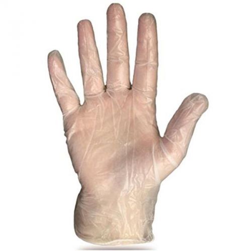 X-Large, White Disposable Glove, Vinyl, 4 Mil Powdered, 100 Gloves/Box Gloves