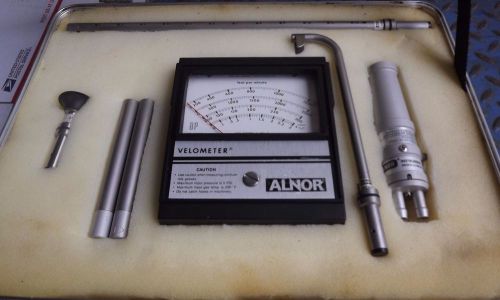 Alnor 6000 BP Air Velocity Tester Velometer Carry Case Kit