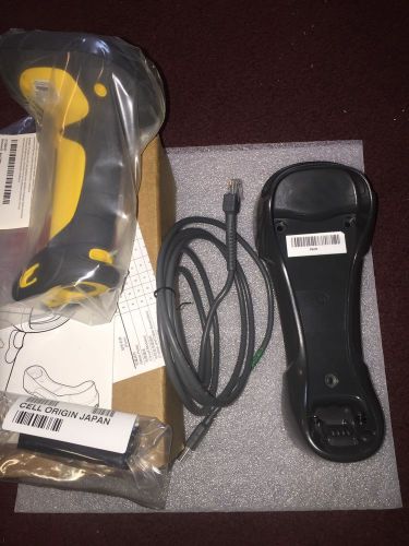 Symbol ds3478-sf wireless barcode scanner &amp; cradle. scanner new, cradle is used. for sale