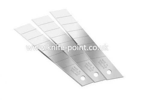 30 x 18mm SNAP OFF blades Stanley MADE IN SHEFFIELD