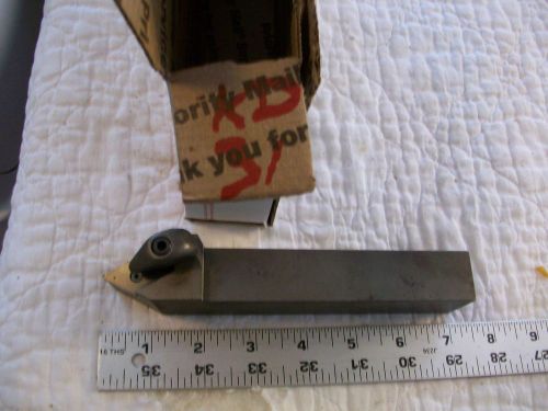 1 nos heavy kysor-dijet indexable tool holder metal lathe 1&#034; x 1 1/4&#034;  7&#034; long. for sale