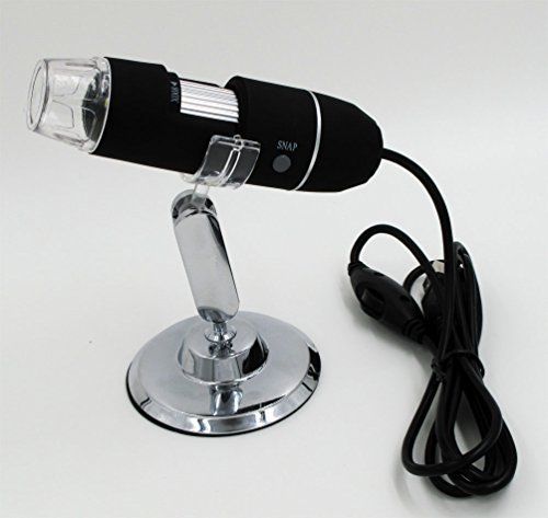 Plug-able USB 2.0 Handheld Digital Microscope with Stand for Windows, Mac,