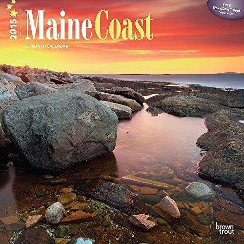 Browntrout Maine Coast 2015 Wall Calendar