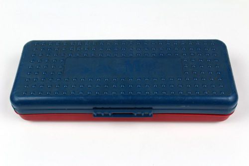 X-LONG SPACEMAKER STORAGE BOX CRAFT SCHOOL SUPPLY CASE GRAY BLACK NEWELL VTG 90s