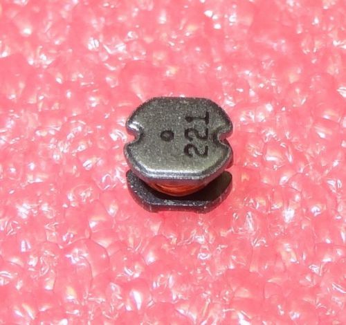 220uH  inductor, 0.22A  by Bourns P/N SDR0403-221KL, 15B8s