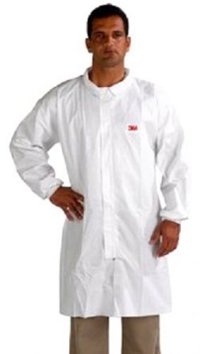 3m disposable lab coat 4440, polypropylene, large, white for sale