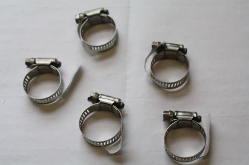 Ideal tridon all stainless steel worm gear hose clamps