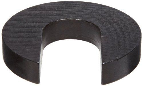 Small Parts Steel Slotted Washer, Black Oxide Finish, 1/4&#034; Hole Size, 1.031&#034; ID,