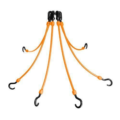 The Perfect Bungee 6-Arm 18-Inch Flex Web  Yellow