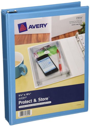 Avery Mini Protect and Store View Binders with 1 Inch EZ-Turn Ring 5.5 x 8.5 ...