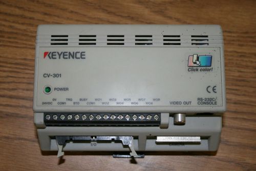 KEYENCE CV-301 COMPACT COLOR VISION CONTROLLER