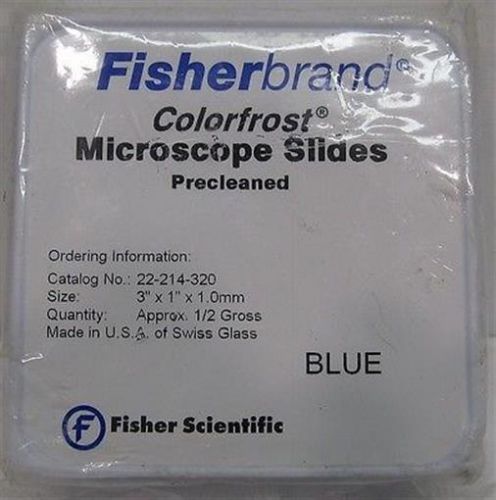 Fisherbrand 22-214-320 Disposable Microscope Slides ( approx. 1/2 gross )