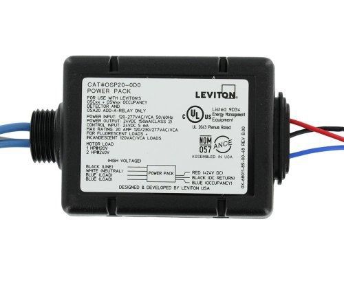 Leviton osp20-da0 20a fluorescent/incandescent, 120/220/277 volt ac 60hz, 1hp at for sale