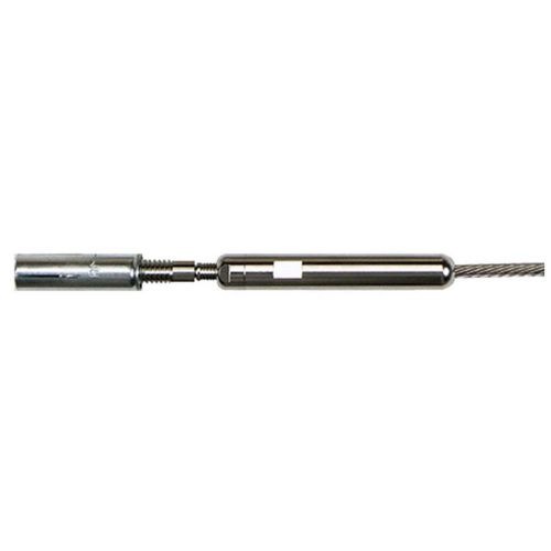 Cable Rail Adjust-A-Body fitting with Concrete Anchor Bolt Tensioner