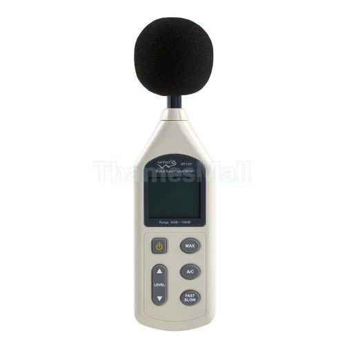 Digital sound noise level meter tester decibel pressure lcd audio 30-130db for sale
