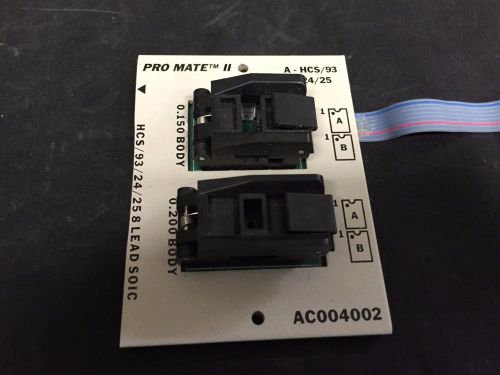 Microchip AC004002 Dual SOIC Socket Module, 0.15 and 0.2 Body