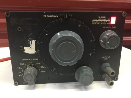 General Radio 1310    2Hz- 2MHz Oscillator