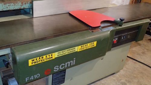 SCMI Professional Woodworker&#039;s Jointer Surface Planer Made in Italy