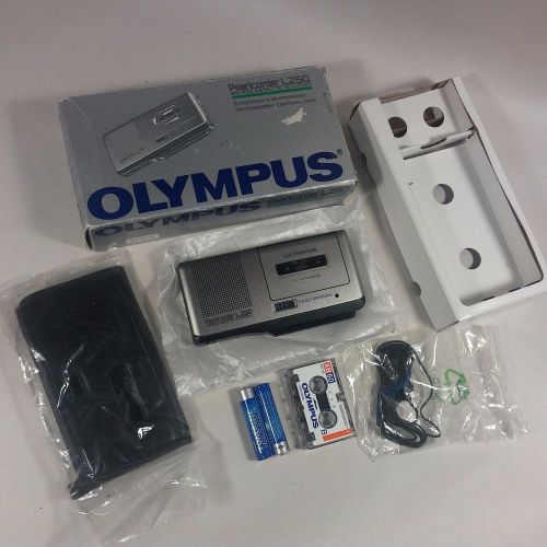 Olympus Pearlcorder L250 Portable Microcassette Cassette Recorder VOICE ACTIVATE