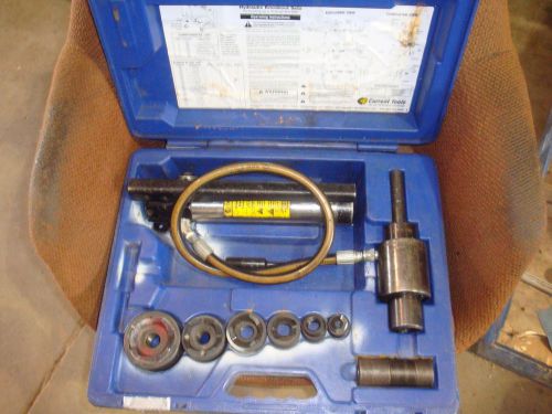 CURRENT TOOLS 152 1/2&#034;-2&#034; HYDRAULIC KNOCKOUT SET-COMPLETE