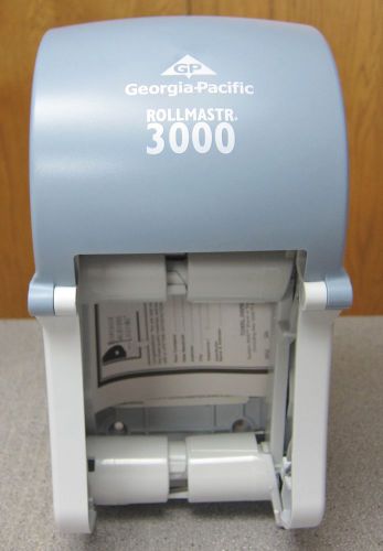 NEW Georgia Pacific Rollmaster 3000 2 Roll Toilet Tissue Dispenser Plastic 56759