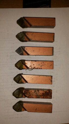 TSE12 (3/4&#034;) C6 Carbide Tipped Tool Bit (7 pieces)