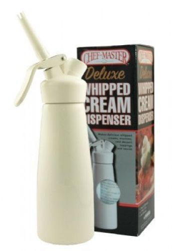Chef-master chef master 1 pint deluxe whipped cream dispenser (90068) for sale