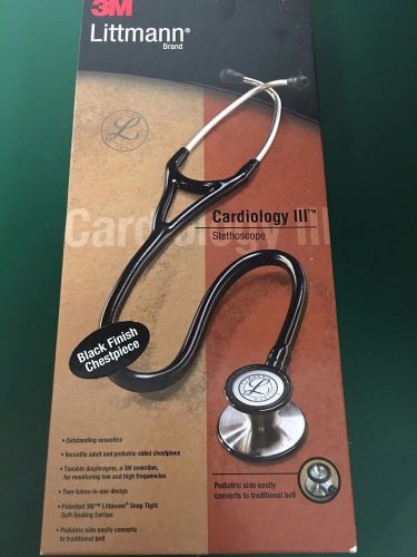 Littman Stethoscope Cardiology lll Black Edition Cardiology 3