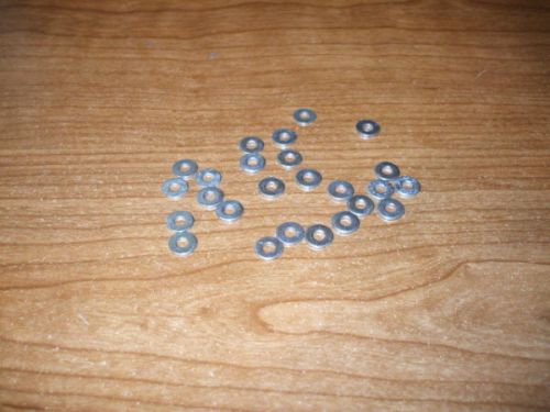 25  # 6 (approx 1/8&#034; dia hole zinc plated washers (great for backing pop rivets)