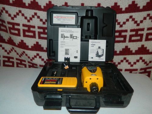 LASERMARK CST/BERGER LM30 ROTARY LASER LEVEL  LD-100N LASER DETECTOR PRE-OWNED