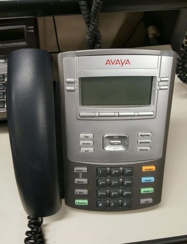 NTYS03BFE6 AVAYA 1120E IP VoIP Phone (1 lot of 8 phones).
