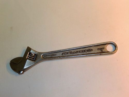 JH WILLIAMS 8&#034; &#034;SUPERJUSTABLE&#034; ADJUSTABLE WRENCH