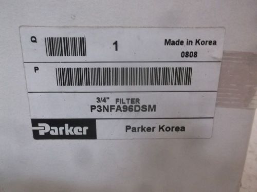 PARKER P3NFA96DSM PNEUMATIC FILTER 3/4&#034; *NEW IN A BOX*