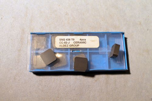 9 ALDEZ CERAMIC INSERTS  SNG 436 TO  C3D14