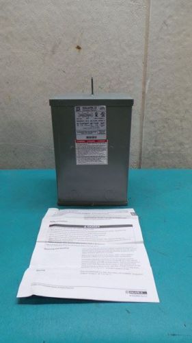 Square d 3s1f 240/480 to 120/240 v 3 kva wall mount transformer for sale