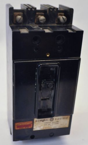 Ge general electric tf136050 circuit breaker 50a 600 vac 3 pole type tf for sale