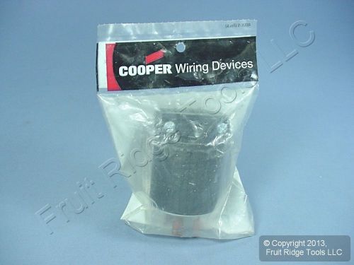 Cooper commercial twist turn locking connector plug nema l5-30r 30a 125v l530p for sale