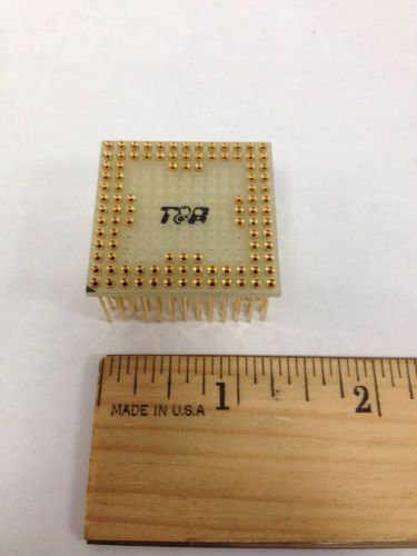 T&amp;B 100 PIN PGA SOCKET GOLD CONTACT WIRE WRAP