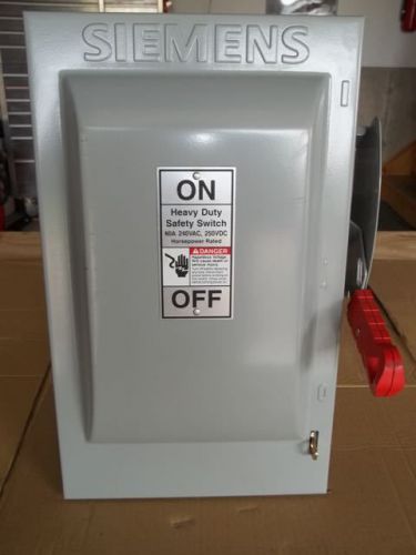 Siemens heavy duty safety switch hf222n  60 amp 240v (new) for sale