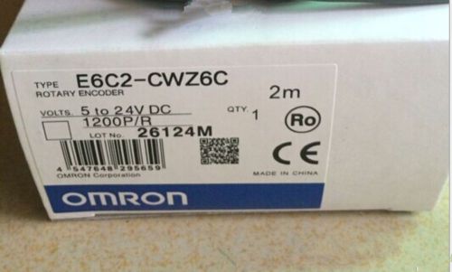 1PC OMRON  rotary encoder E6C2-CWZ6C 1200P/R 5-24V DC 2m  NEW In Box