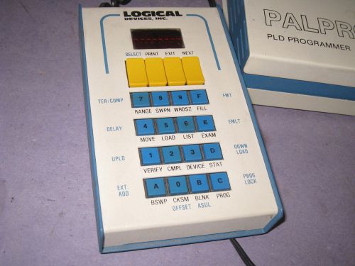 Logical Devices PAL PRO PLD Programmer &amp; Keyboard  vintage    22U2