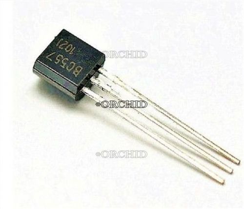 50pcs new bc557b bc557 pnp transistor to-92 new good quality #79290