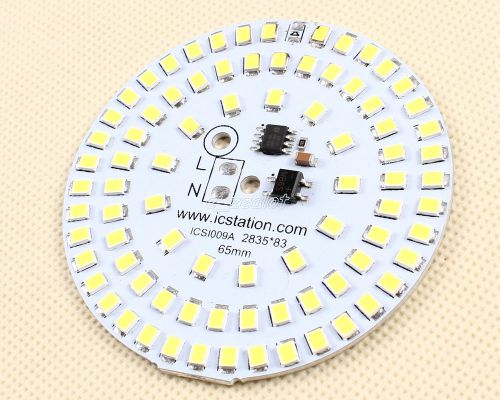 NEW 12W 2835 pure White LED Light Emitting Diode SMD 220V 65mm perfect