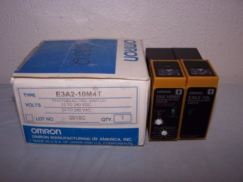 OMRON E3A2-10M4T PHOTOELECTRIC SWITCH NEW IN BOX