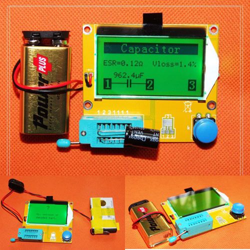 LCR graphical multi-function tester capacitor + inductance + resistor + SCR+MOS