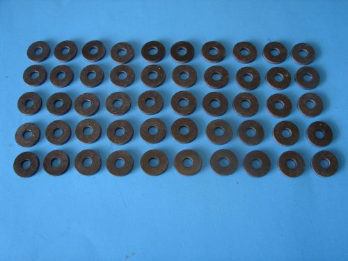 50 ~ Rubber Washers / Gaskets 7/8&#034; OD x 5/16&#034; ID ~  1/8&#039;&#039;Thick Spacers Seals