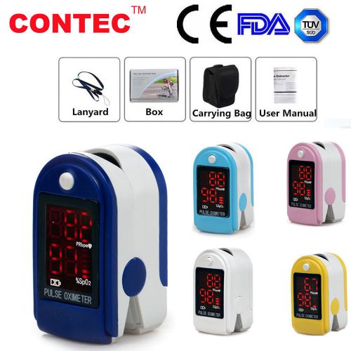 Bid! ce&amp;fdacontec cms50dl fingertip pulse oximeter,spo2,pr monitor from usa sale for sale
